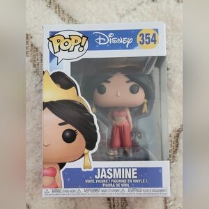 Funko Pop Disney Jasmine Action Figure - Red and Black